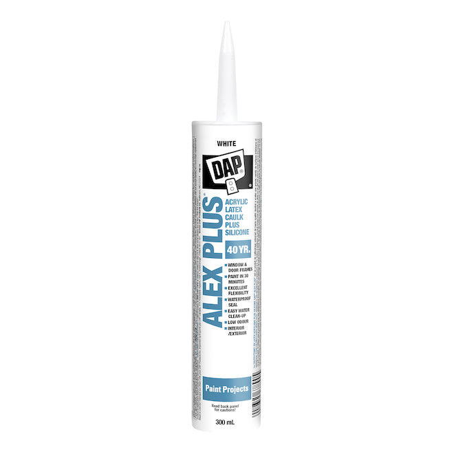 Dap Alex Plus White Caulk 300ml
