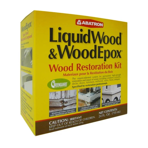Historic Wood Restoration 24oz Kit – Liquidwood & WoodEpox