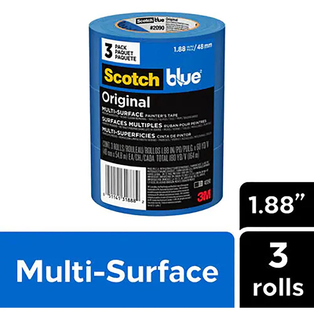 MASKING TAPE 2IN BL 3PK 3MC