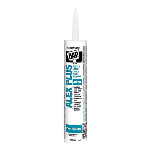 Dap 300ml Alex Plus Latex Caulk Translucent