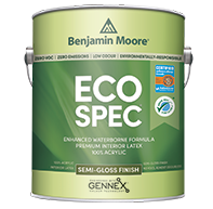 Peinture d'intérieur au latex Eco Spec, semi-brillante 376
