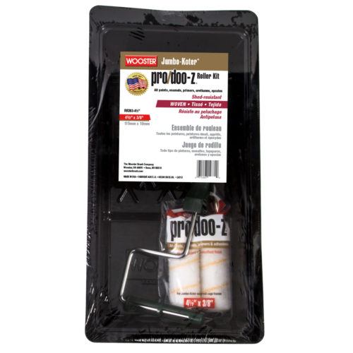 Kit de mini-rouleaux Wooster Pro/Doo-Z® 4 1/2" 3/8″ Jumbo-Koter®